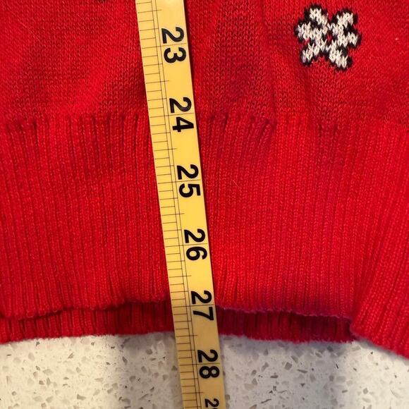 Snoopy & Woodstock Ugly Christmas Sweater Red Holiday Pullover Large Unisex - Picture 6 of 7